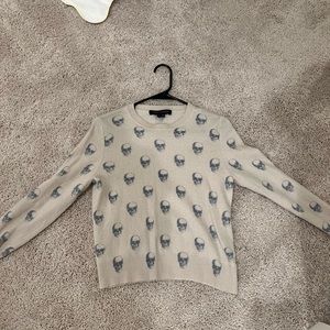 Skull cashmere sweater